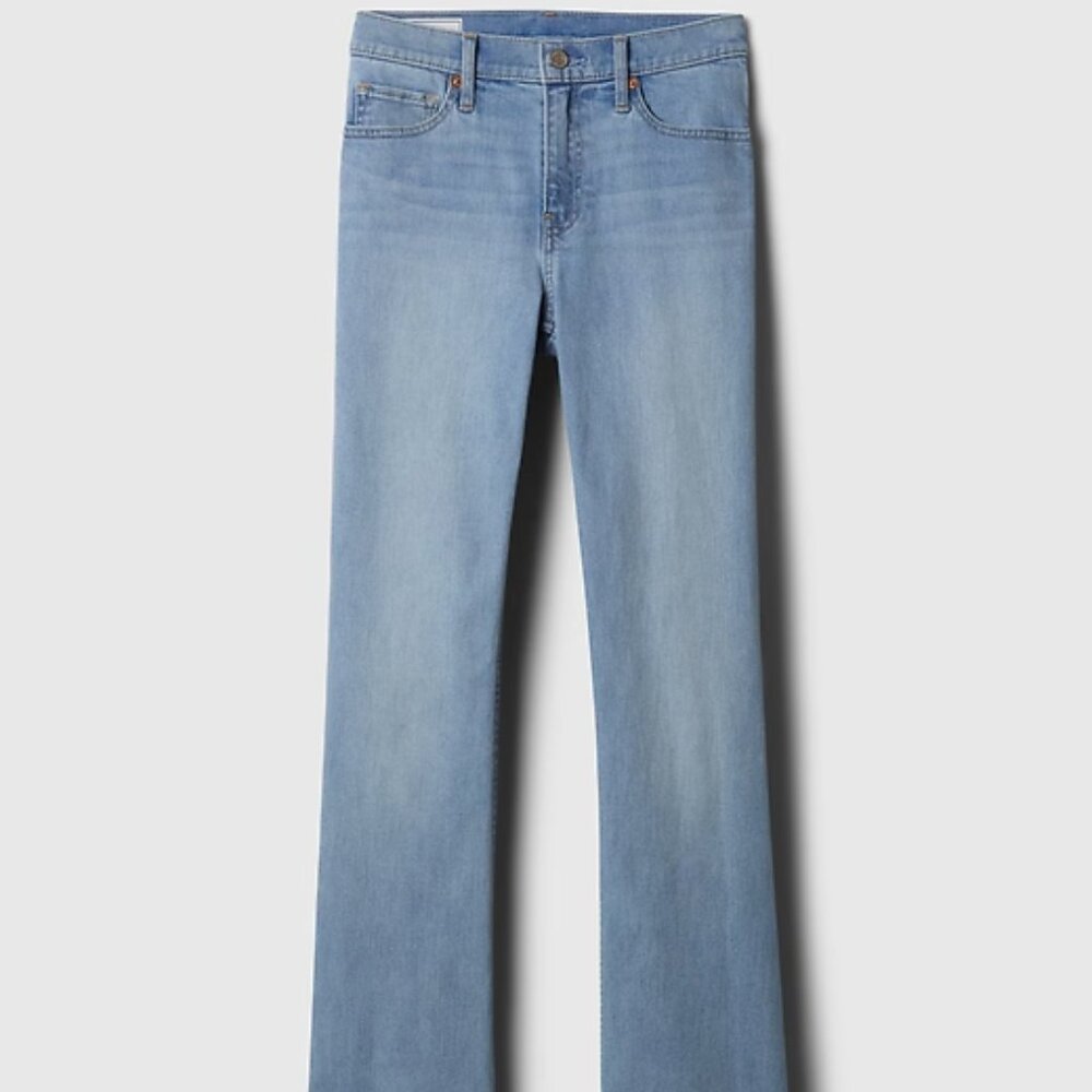 NWT Gap Mid Rise Baby Boot Jeans Full Length